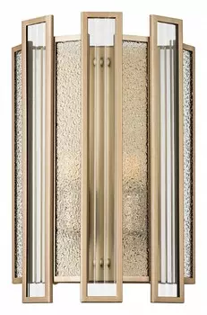 Накладной светильник agave (lightstar) золотой 24x35x10 см.