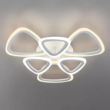 Накладной светильник areo (eurosvet) белый 11 см.