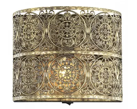 Накладной светильник aster (odeon light) золотой 20x16x13 см.