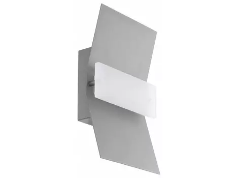 Накладной светильник binasco (eglo) серый 18.0x30.0x6.0 см.