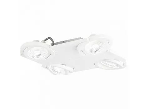 Накладной светильник brea (eglo) белый 37x37 см.