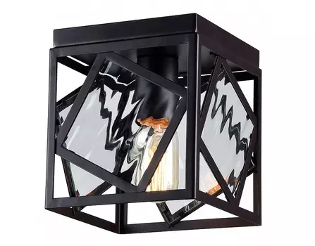 Накладной светильник brook (favourite) черный 16x18x16 см.