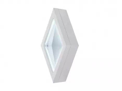 Накладной светильник creator (iledex) белый 8 см.