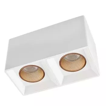 Накладной светильник denkirs dk3085-wh+br (denkirs) белый 186x100 см.