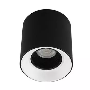 Накладной светильник denkirs dk3090-bw+bk (denkirs) черный 100 см.
