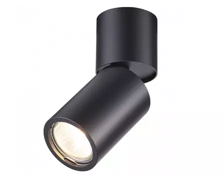 Накладной светильник duetta (odeon light) черный