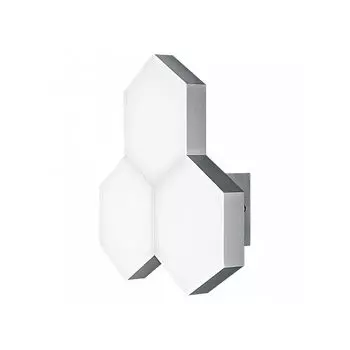 Накладной светильник favo led (lightstar) белый 26x26x8 см.