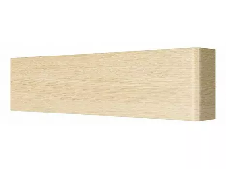 Накладной светильник fiume led (lightstar) бежевый 33x8x4 см.