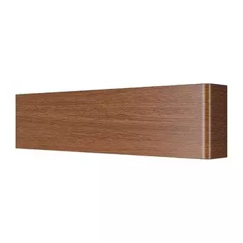 Накладной светильник fiume (lightstar) коричневый 33x8x4 см.