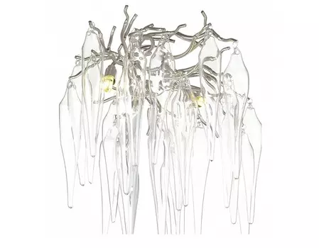 Накладной светильник foscara (odeon light) прозрачный 30x50x27 см.