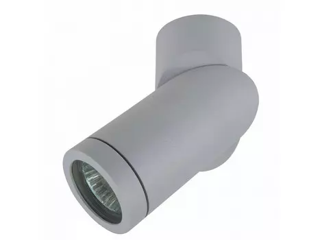 Накладной светильник illumo (lightstar) серый 15 см.