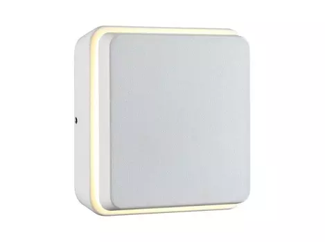 Накладной светильник kaimas (novotech) белый 14.0x14.0x8.0 см.