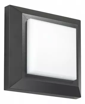 Накладной светильник kaimas (novotech) черный 12x12x3 см.