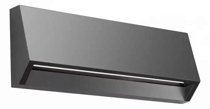 Накладной светильник kaimas (novotech) черный 22x8x3 см.