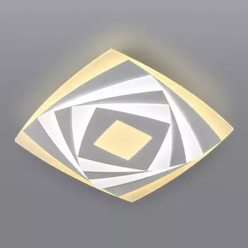 Накладной светильник mare (eurosvet) белый 50x7x50 см.