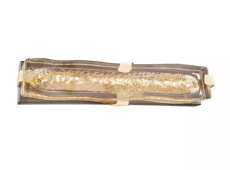 Накладной светильник massa (favourite) золотой 13x59x11 см.