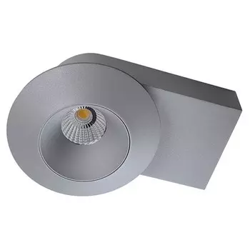 Накладной светильник orbe (lightstar) серый 20x8x13 см.