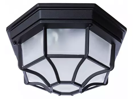Накладной светильник pegasus (arte lamp) черный 13 см.