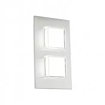 Накладной светильник pias (eglo) серый 15x25x6 см.