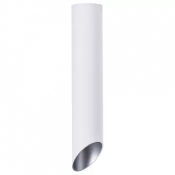 Накладной светильник pilon-silver (arte lamp) белый 30 см.