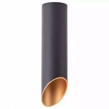 Накладной светильник pilon-silver (arte lamp) черный 22 см.