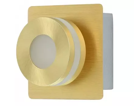 Накладной светильник пунктум (demarkt) золотой