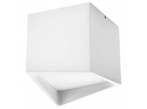 Накладной светильник quadro (lightstar) белый 10.0x11.0x10.0 см.