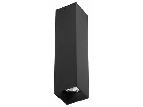 Накладной светильник rullo (lightstar) черный 6x25x6 см.