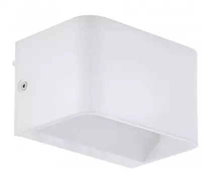 Накладной светильник sania (eglo) белый 13x8x9 см.