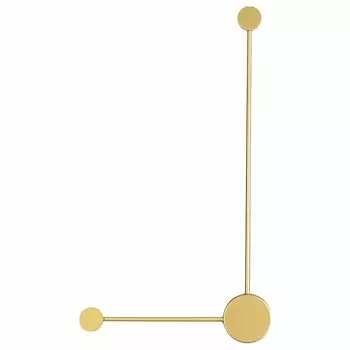 Накладной светильник satellite (odeon light) золотой