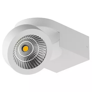 Накладной светильник snodo (lightstar) белый 10x5x15 см.