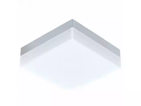 Накладной светильник sonella (eglo) серый 21x7x21 см.
