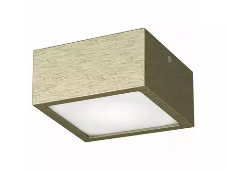 Накладной светильник zolla (lightstar) бежевый 10x5x10 см.
