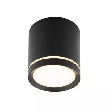 Накладной светодиодный светильник denkirs dk4016-bk (denkirs) черный 80 см.