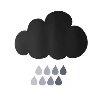 Настенная наклейка agripa (la forma) черный 86x73 см.