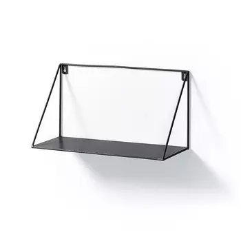 Настенная полка upp (la forma) черный 40x20x15 см.