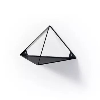 Настенная полка upp (la forma) черный 40x20x20 см.