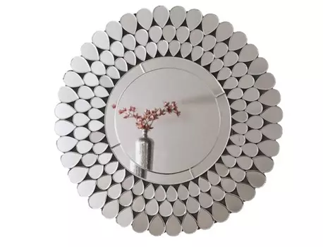 Настенное зеркало «феникс» (object desire) серебристый 7 см.