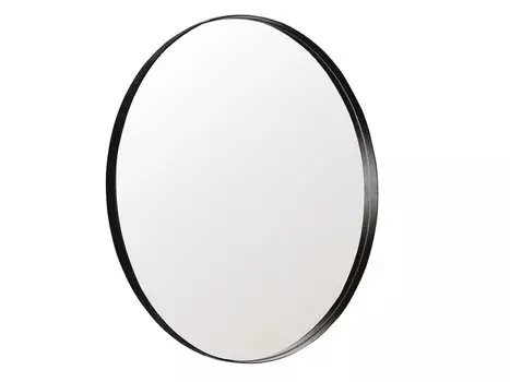 Настенное зеркало гала (simple mirror) белый 4 см.