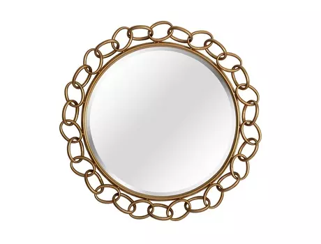 Настенное зеркало «голди» (object desire) золотой 7 см.