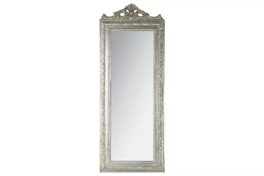 Настенное зеркало grey stone (to4rooms) серебристый 35.0x90.0x2.0 см.