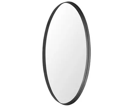 Настенное зеркало лила (simple mirror) белый 40x80x4 см.