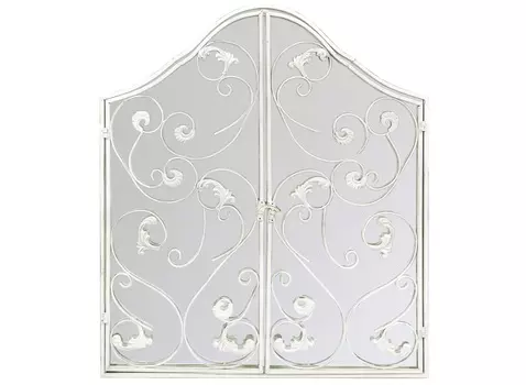 Настенное зеркало монтанер (object desire) белый 91.0x94.0x8.0 см.