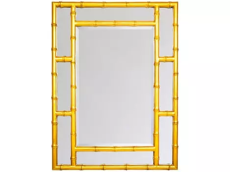 Настенное зеркало «ориент» (object desire) золотой 75.0x101.0x7.0 см.