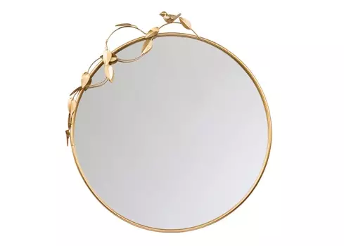 Настенное зеркало «отей голд» (object desire) золотой 2 см.