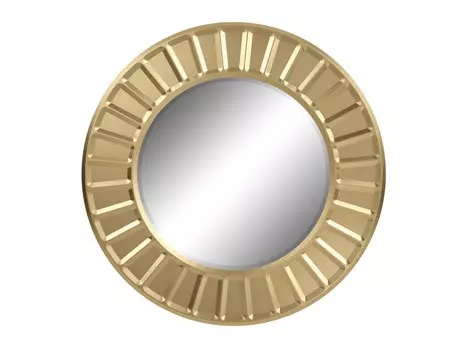 Настенное зеркало paloma (ambicioni) золотой 109.0x109.0x3.0 см.