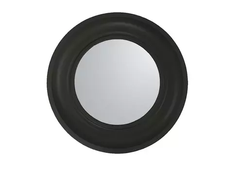 Настенное зеркало салекс (ifdecor) черный 68.0x68.0x6.0 см.