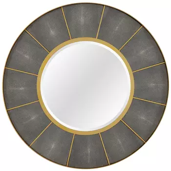 Настенное зеркало «серпентос» (object desire) золотой 4 см.