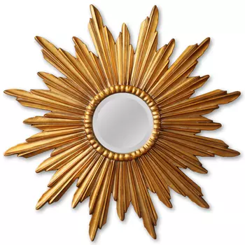 Настенное зеркало «виктория» (object desire) золотой 143x143x5 см.