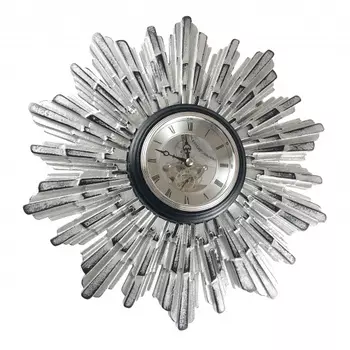 Настенные часы barcelona (inshape) серебристый